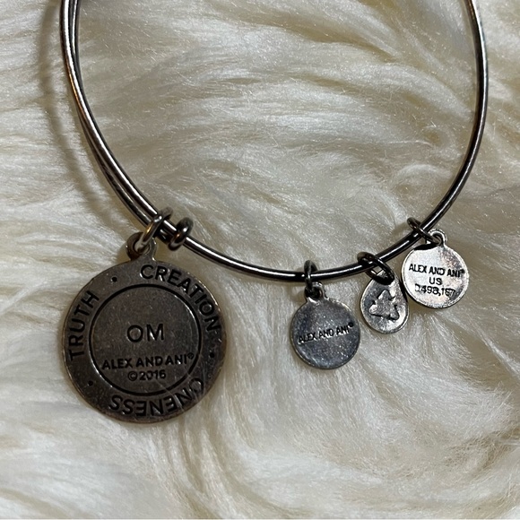 Alex and Ani 🕉️ Om Charm Bracelet - Picture 4 of 6